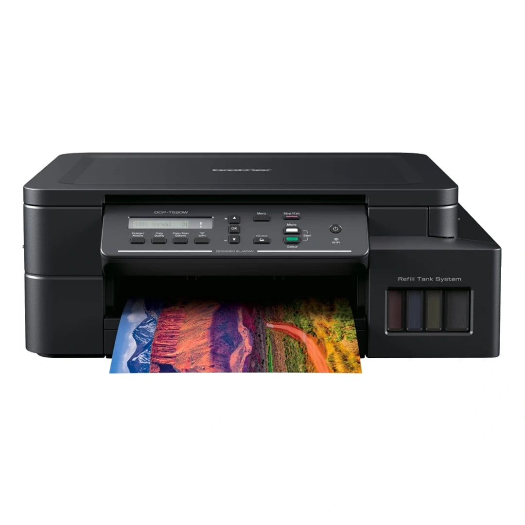 Brother DCP-T520W A4 3-in-1 Color Inkjet Printer in Qatar Brother DCP-T520W A4 3-in-1 Color Inkjet Printer in Qatar